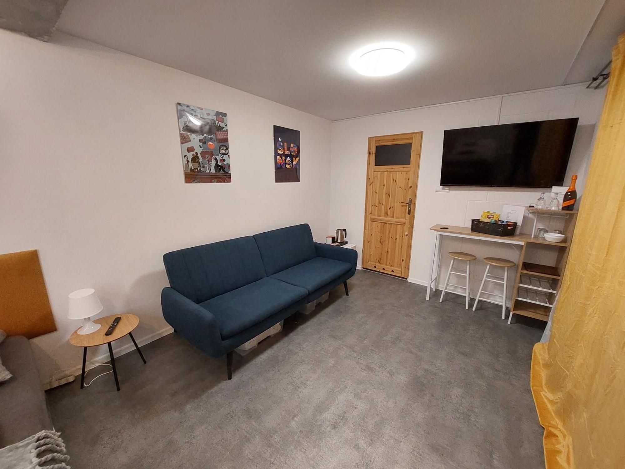 Flores Apartament Katowice Szoba fotó